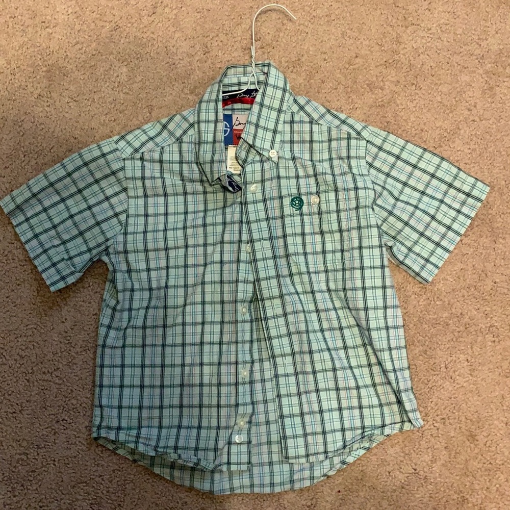 Boys Small Wrangler button up